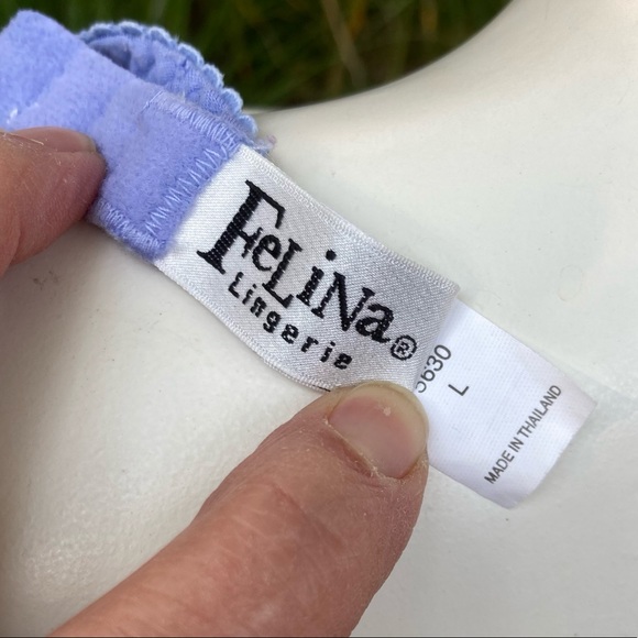 Felina purple lace bra szLG - Picture 4 of 4